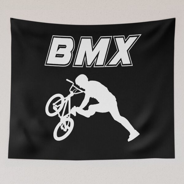 Item preview, bmx race bike cyclist rider trick freestyle design designed and sold by la-petite-folie.