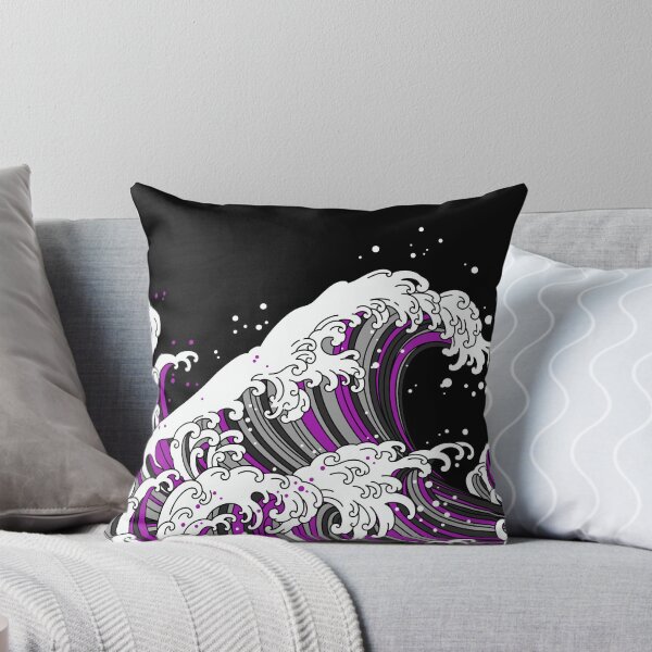 Item preview, Saludo largo japonés de ases. Orgullo asexual designed and sold by Subtle Pride Shop.