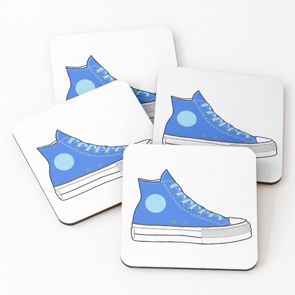 Item preview, Blue high top sneaker  designed and sold by Niklauss.
