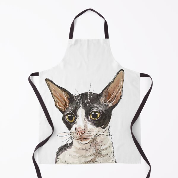 Item preview, Cornish Rex cat portrait designed and sold by Alinart16.