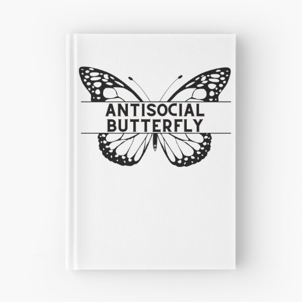 Item preview, antisocial butterfly designed and sold by soniaaseguin.