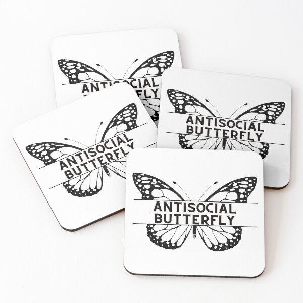 Item preview, antisocial butterfly designed and sold by soniaaseguin.