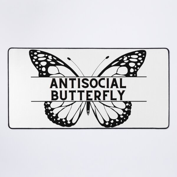 Item preview, antisocial butterfly designed and sold by soniaaseguin.