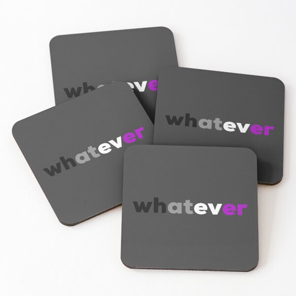 Item preview, whatever Ace. Asexual Pride designed and sold by Subtle Pride Shop.