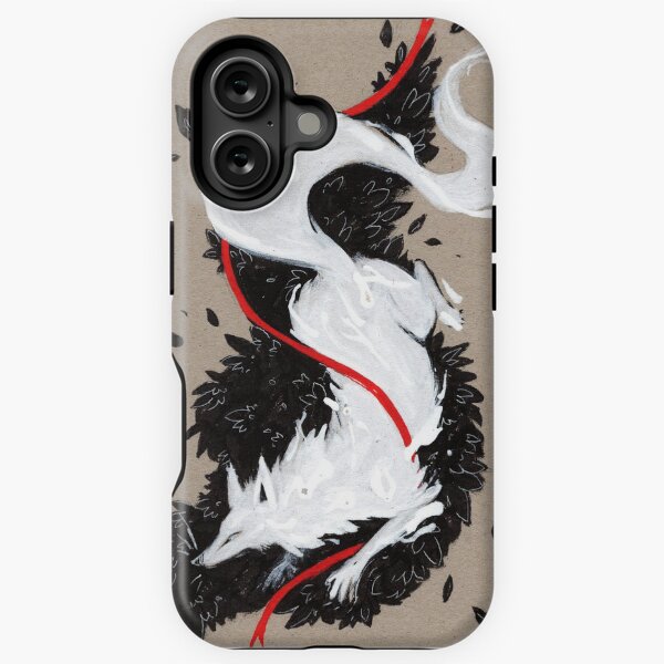 WHITE FOX RIBBONS iPhone Tough Case