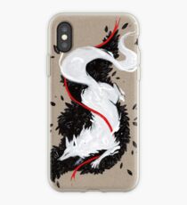 WHITE FOX RIBBONS iPhone Case