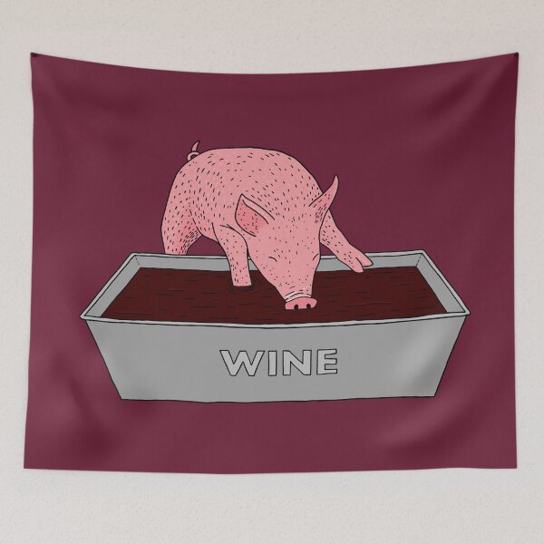 Item preview, Wine Pig designed and sold by Martina Scott.