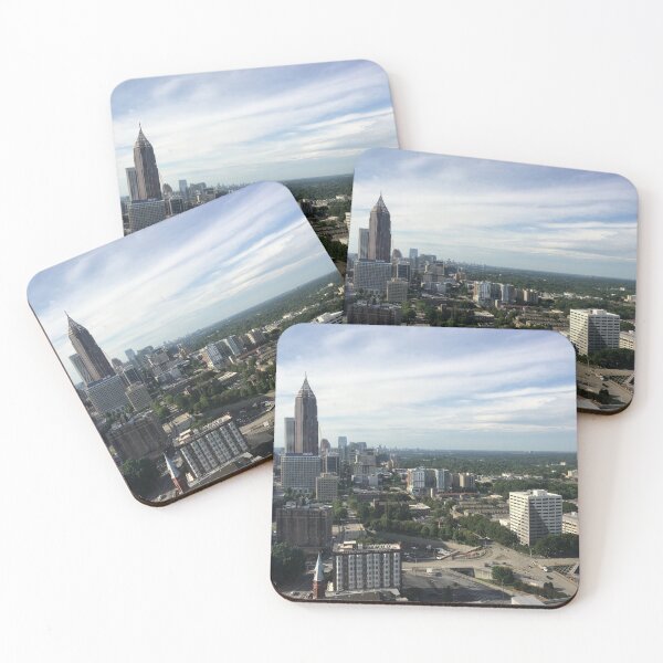 Item preview, Atlanta Georgia Skyline Bird's Eye View designed and sold by timg58.