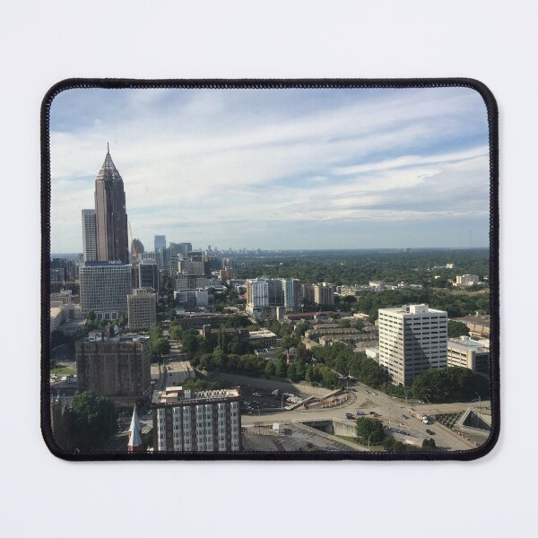 Item preview, Atlanta Georgia Skyline Bird's Eye View designed and sold by timg58.