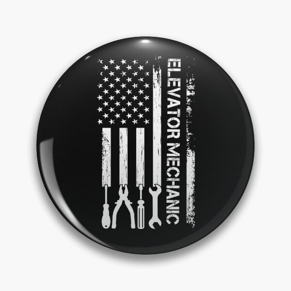 Item preview, Elevator Mechanic Cool Patriotic Elevator Mechanic Lover designed and sold by SharpThreadZ.