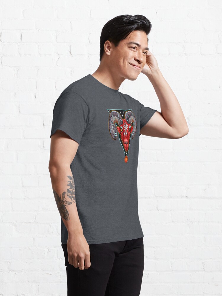 Alternate view of Aries Astrology Classic T-Shirt