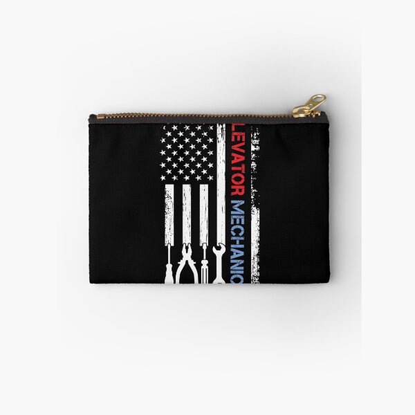Item preview, Elevator Mechanic Cool American Flag Elevator Mechanic Lover designed and sold by SharpThreadZ.