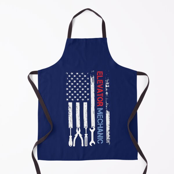 Item preview, Elevator Mechanic Cool American Flag Elevator Mechanic Lover designed and sold by SharpThreadZ.