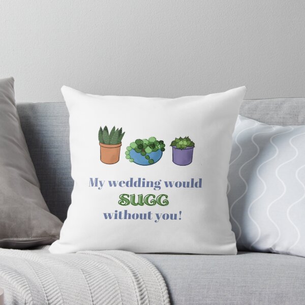 Item preview, Bridesmaid proposal print for wedding- succulent  designed and sold by quinineglow.
