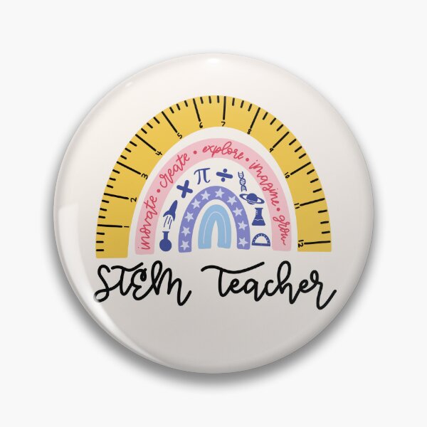 Item preview, STEM Teacher Rainbow designed and sold by haleyeahdesign.