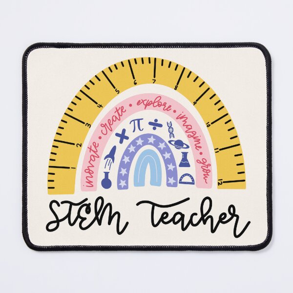 Item preview, STEM Teacher Rainbow designed and sold by haleyeahdesign.