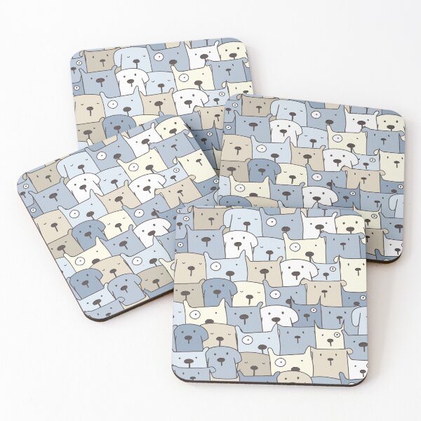 Item preview, Dog bandanna pattern pillow designed and sold by valerio07.