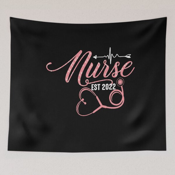 Item preview, Nurse Est 2022 Nurse Lover Nursing Gift designed and sold by SharpThreadZ.