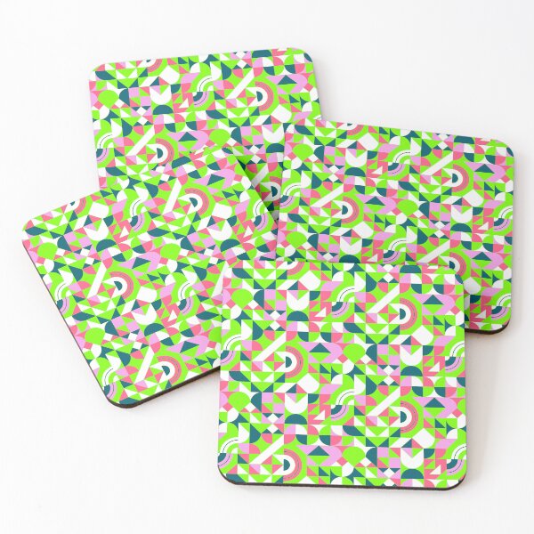Item preview, geometric colorful patterns conceptual Art - Abstract Neo Geo graphic design designed and sold by Design Repo.