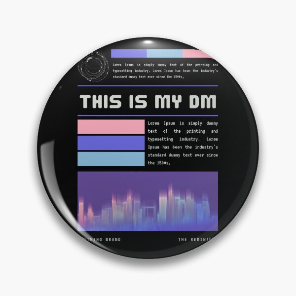 Item preview, This Is My DM Graphic Shirt designed and sold by WilkDesign.