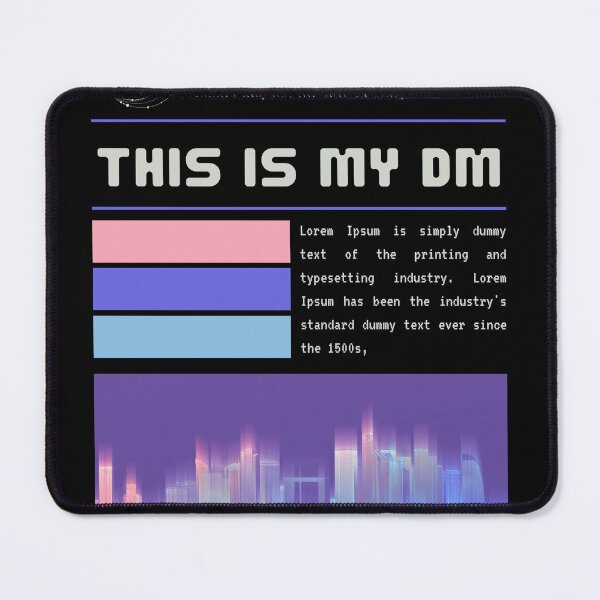 Item preview, This Is My DM Graphic Shirt designed and sold by WilkDesign.
