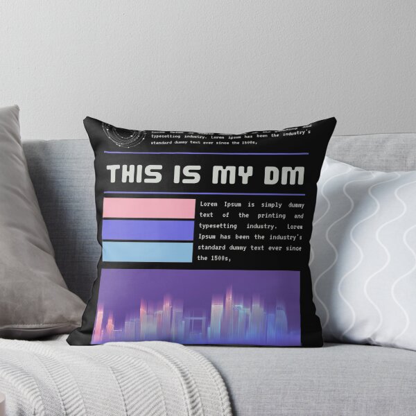 Item preview, This Is My DM Graphic Shirt designed and sold by WilkDesign.