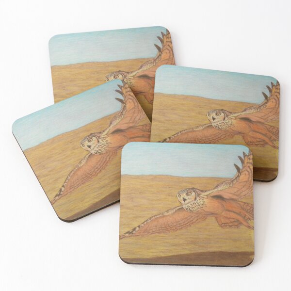 Item preview, Pharaoh eagle-owl in pencil designed and sold by Sdlemaysbc.