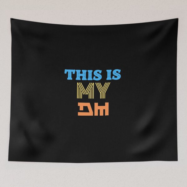 Item preview, This Is My DM Graphic Shirt designed and sold by WilkDesign.
