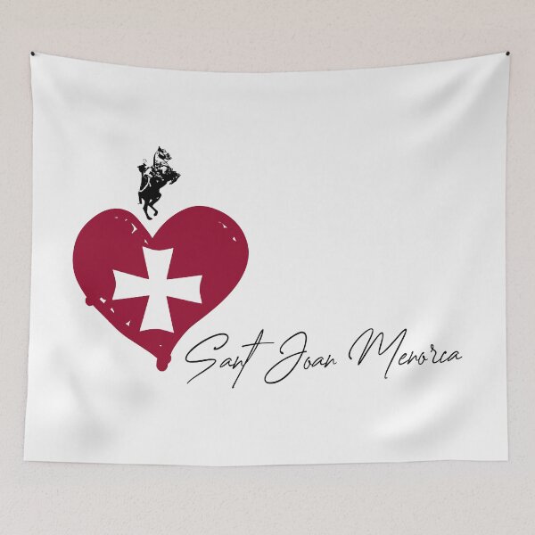 Item preview, Logo I love Sant Joan Menorca designed and sold by linuxbalear.