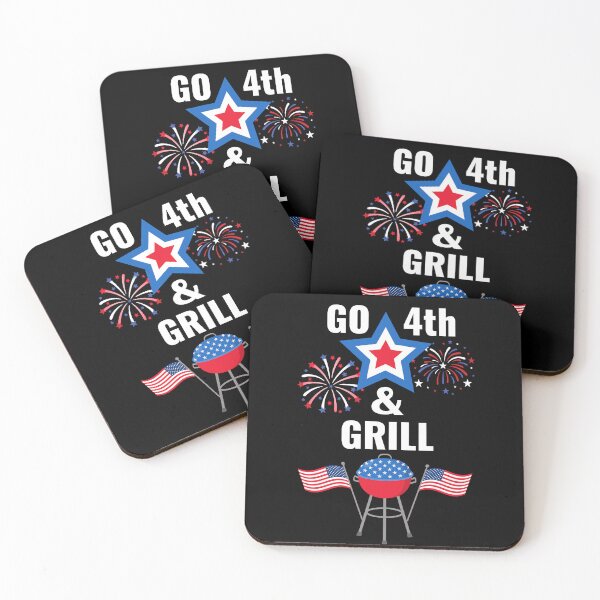 Item preview, Go 4th & Grill Funny Fourth of July BBQ Grilling  designed and sold by StudioTina.