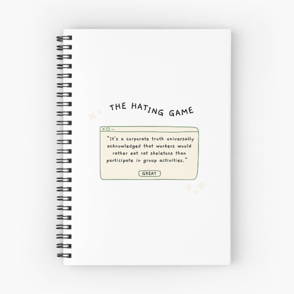 Item preview, the hating game designed and sold by precocious.