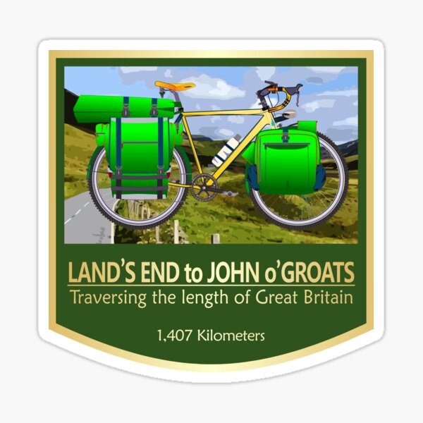 Item preview, Land's End to John o'Groats (bike2) designed and sold by curranmorgan.