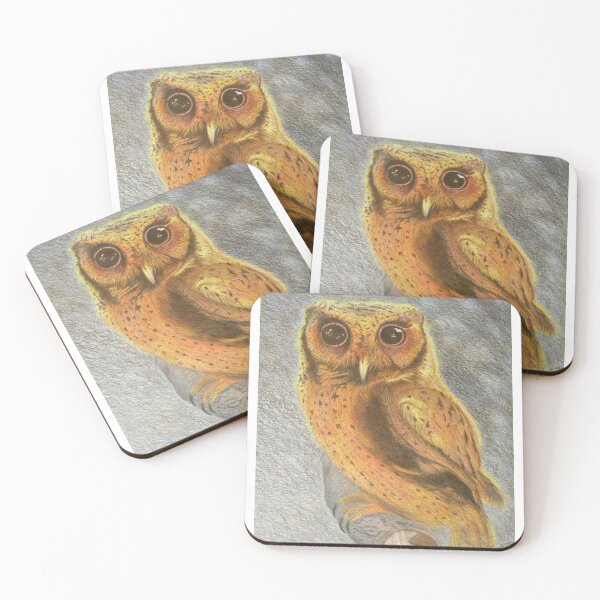 Item preview, Eastern Screech Owl in pencil designed and sold by Sdlemaysbc.