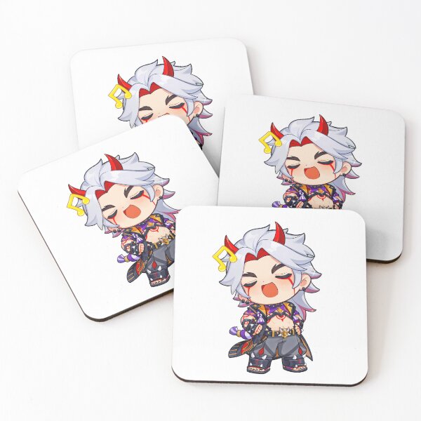 Item preview, Genshin Impact Arataki Itto Chibi Cute  designed and sold by Omagatoki.