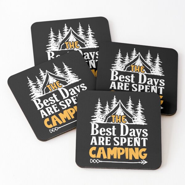 Item preview, The Best Days Are Spent Camping designed and sold by charaf19.