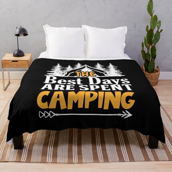 Item preview, The Best Days Are Spent Camping designed and sold by charaf19.