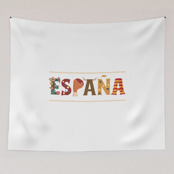 Item preview, spain-culture-elements-quote-t-shirt-design designed and sold by JAMALSTORE92.