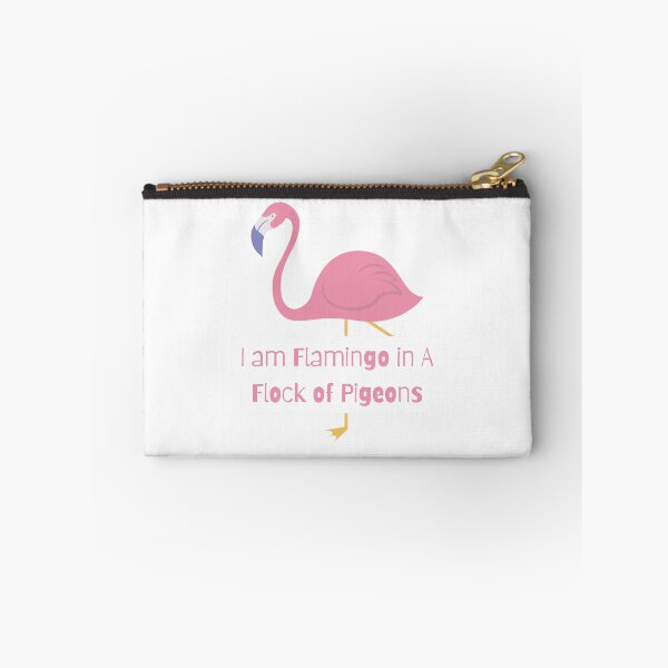 Item preview, I Am Flamingo In A Flock Of Pigeons designed and sold by azy2shop.