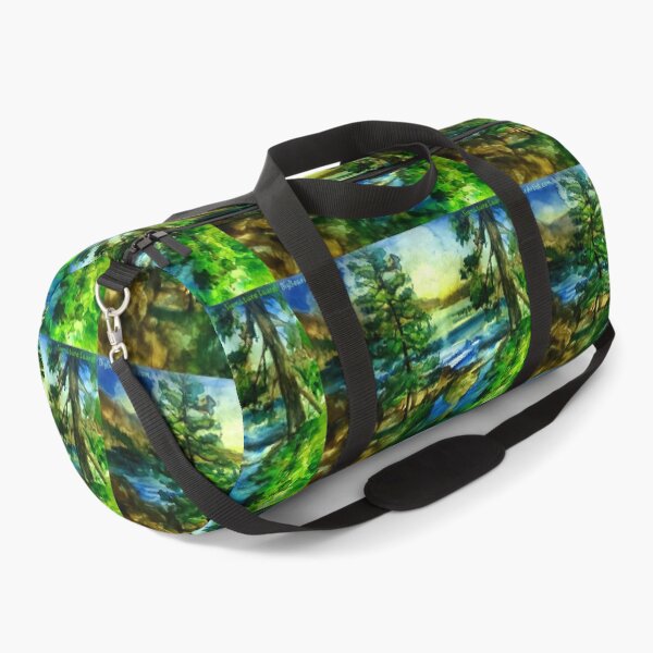 Item preview, Big Bear Lake through the Forest Trees designed and sold by signaturelaurel.