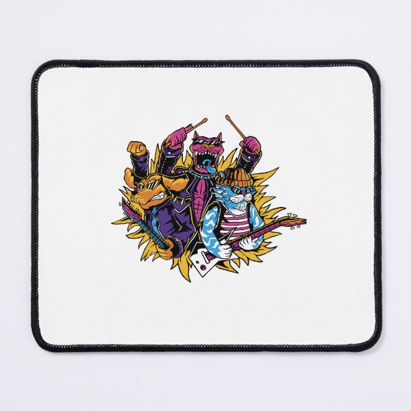 Item preview, \cats-and-dogs-rock-band-t-shirt-design designed and sold by JAMALSTORE92.