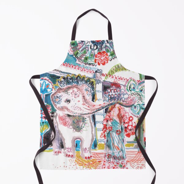 Item preview, Lakshmi Elephant at the Temple designed and sold by Sylke Gande.