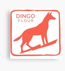 Dingo Flour Canvas Print