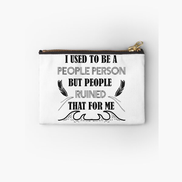 Item preview, I Used To Be A People Person Funny Sarcastic designed and sold by OSTONSHOP.