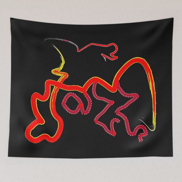 Item preview, CALLIGRAPHY SWINGING JAZZ designed and sold by Ralek.