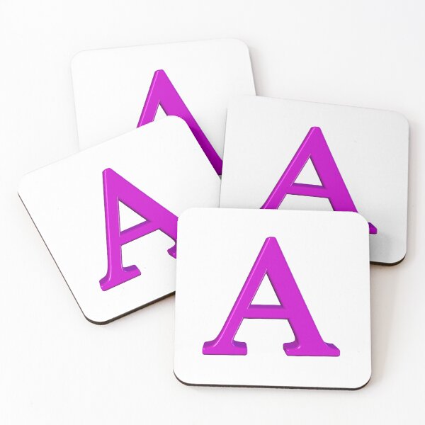 Item preview, The Letter A Dimensional Magenta 5748 designed and sold by Art in My Loft.