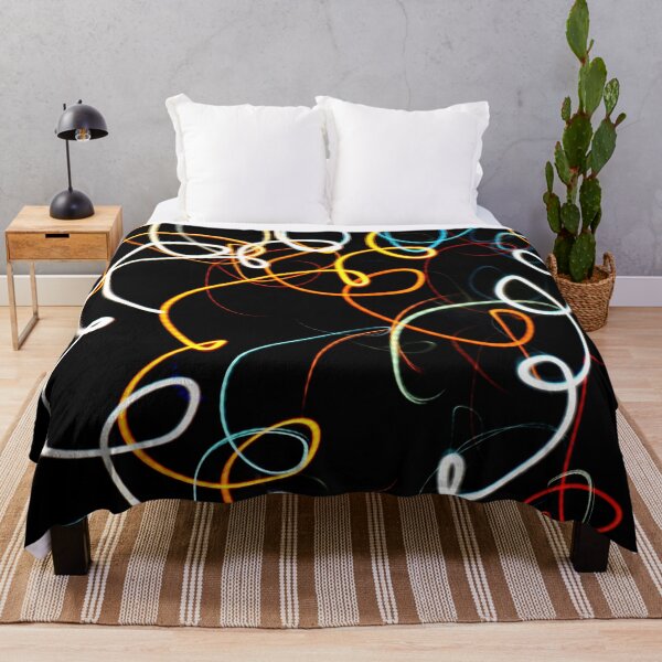 Item preview, PATTERN DESIGN STUDY #41 – Colorful Abstract of Twirling Light with Open Shutter designed and sold by DEL-Productions.