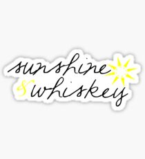 Sunshine & Whiskey Sticker