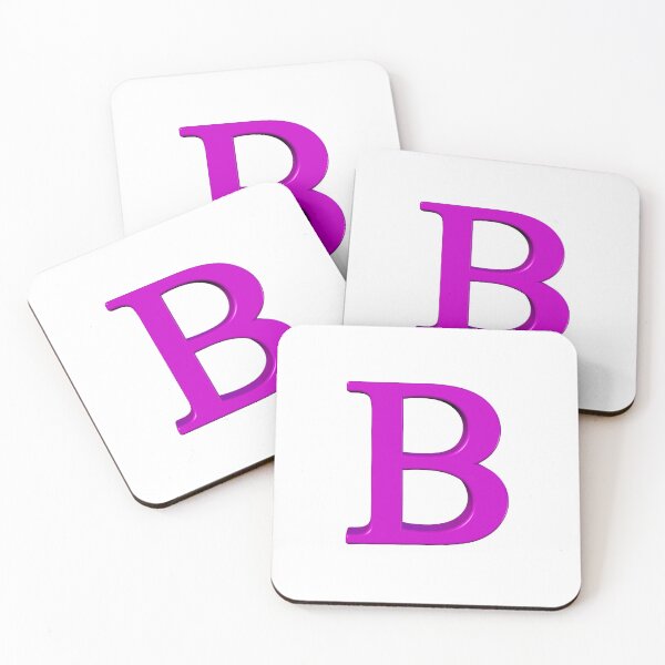 Item preview, The Letter B Dimensional Magenta 5748 designed and sold by Art in My Loft.