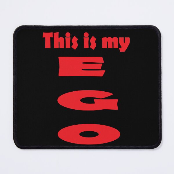 Item preview, This is my Ego, Positive, Inspirational, Motivational, Minimalist, Typography, Aesthetic designed and sold by DULCE76.