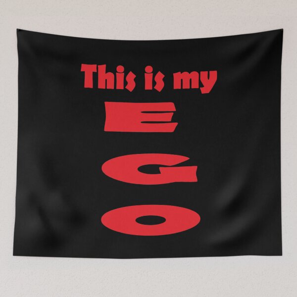 Item preview, This is my Ego, Positive, Inspirational, Motivational, Minimalist, Typography, Aesthetic  designed and sold by DULCE76.